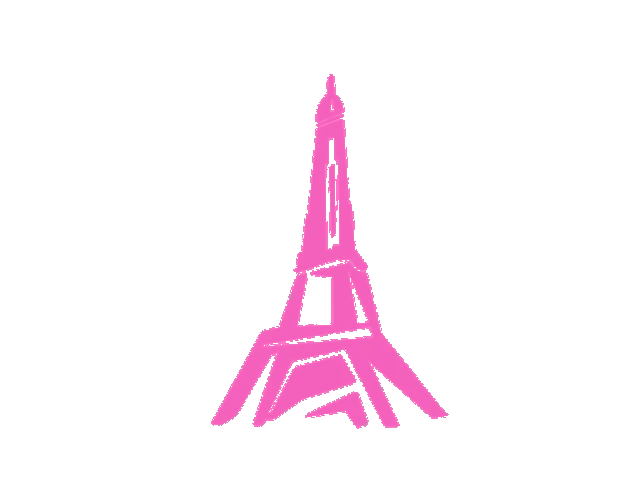 Ilustración abstracta de la torre eiffel