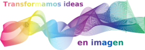 Ilustración de ondas de electroencefalogramas con la gama de colores visibles para transfomar la idea en realidad