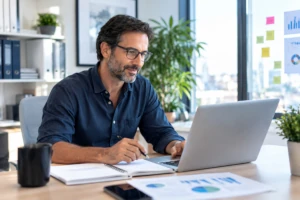 Empresa de servicios en Almería revisando su posicionamiento en búsquedas locales.
